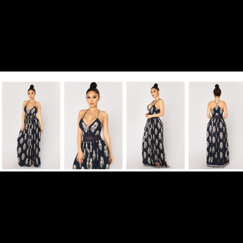 Fashion Nova brand new maxi dress, never worn